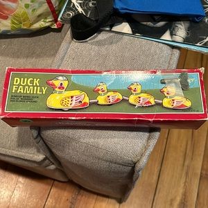 Vintage Schylling Duck Family Wind up collection
